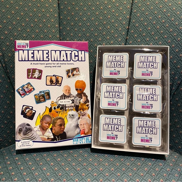 “What Do You Meme” Meme Match Tile Game. A Millennial Spin on a Classic Game! - Picture 4 of 6